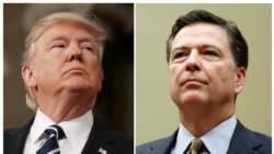 FBI အကြီးအကဲဟောင်း Comey လွှတ်တော်ကော်မတီ ရှေ့မှောက် ထွက်ဆိုမည်