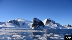 FILE - View of Orne Harbour in South Shetland Islands, Antarctica, Nov. 27, 2019.