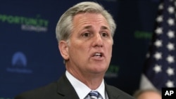 Líder de la mayoría republicana en la Cámara de Representantes de EE.UU. Kevin McCarthy.