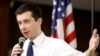 Walikota South Bend, Indiana, Pete Buttigieg, saat berpidato di Fort Dodge, Iowa, 16 April 2019. (Foto: dok).