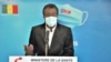 Dr Abdoulaye Bousso, directeur du Centre des opérations d'urgence sanitaire, le 9 juin 2020. (VOA/Seydina Aba Gueye)