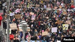 International Women's Day rally in Berlin
