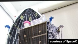 미국 록히드마틴 사가 제작한 차세대 전 지구적 위치파악 위성 GPS III (SV03). 사진제공=스페이스X.
