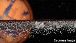 Phobos, a Martian moon, might eventually disintegrate and form a ring around the red planet, according to a new theory by Purdue University scientists. The NASA-funded research indicates that this process of moons breaking apart into rings and then reform
