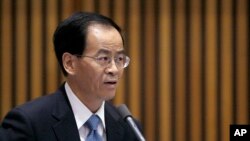资料照：中国驻澳大利亚大使成竞业