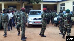 Militares guineenses durante o golpe de Estado de 12 de Abril (Arquivo)