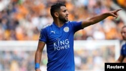 Le Franco-algérien Riyad Mahrez est pour l'instant toujours à Manchester City.