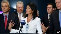 La embajadora estadounidense ante Naciones Unidas, Nikki Haley, dijo claramente que la “prioridad ya no es quedaros sentados y enfocarnos en sacar a Assad.