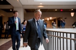 Sen. Lindsey Graham, R-S.C., walks on Capitol Hill in Washington, Oct. 16, 2019.