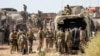 Soldados del Ejército israelí se despliegan en una posición cerca de la frontera con Gaza, en el sur de Israel, el 11 de octubre de 2023.