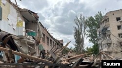 Орехов: после российского обстрела. 10 июля 2023 г.
