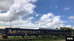Aeropuerto Internacional de Managua, Nicaragua.