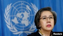 ကုလသမဂ္ဂရဲ့ မြန်မာဆိုင်ရာ လူ့အခွင့်အရေး အထူးကိုယ်စားလှယ် ယန်ဟီးလီ