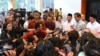 Presiden Joko Widodo di Sentul, Bogor, Minggu 27 November 2016 menyampaikan duka citanya atas berpulangnya mantan Presiden Kuba Fidel Castro. (Foto: Biro Pers Kepresidenan)