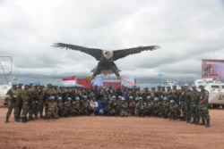 Personil perempuan di Misi Penjaga Perdamaian PBB di Republik Demokratik Kongo MONUSCO. (Courtesy: Koleksi Pribadi Lettu Caj [KOWAD] Nendy Koesey)
