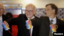 Warren Buffett and Bill Gates
