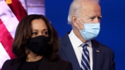 Wapres terpilih Kamala Harris dan Presiden terpilih Joe Biden (foto: dok).