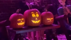 USA, Maryland, Halloween celebration
