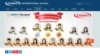 Screenshot of Zaman International School's website at zamanisc.com. 
