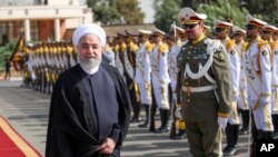 El presidente de Irán, Hasán Ruhani, dijo poco antes de iniciar el viaje para llegar a las reuniones del lunes 23 de septeimbre de 2019 en Naciones Unidas que su país invitará a “todos los estados litorales del Golfo Pérsico” a sumarse a una coalición liderada por Teherán.