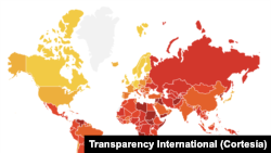 Corrupção alastra-se pelo mundo