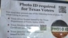 Trump Administration Backs Texas Voter ID Law in Court
