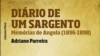 Capa do livro "Diario de um Sargento" (Adriano Parreira)
