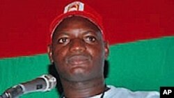 Mfuka Muzemba, líder suspenso da JURA - juventude da UNITA