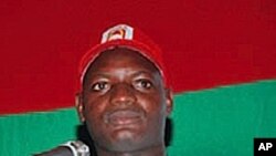 Mfuka Muzemba, líder da JURA - juventude da UNITA - está entre os detidos que aguardam julgamento