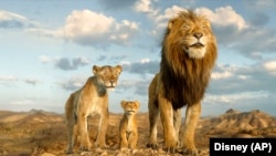 ภาพจากภาพยนตร์ "Mufasa: The Lion King." 
