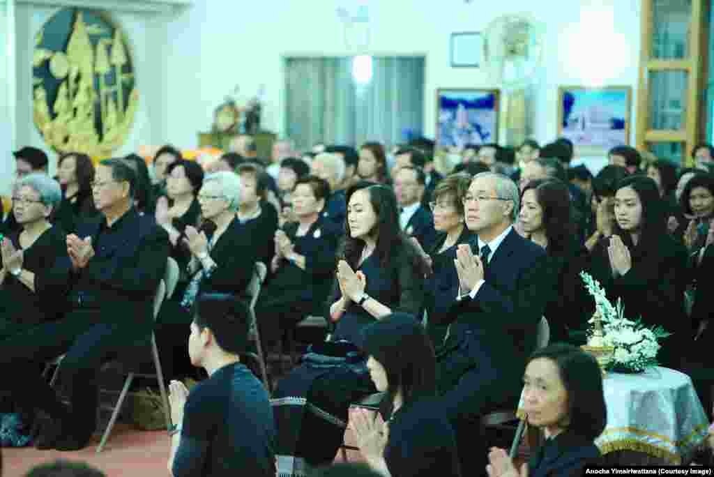 Thai king funeral wat thai dc