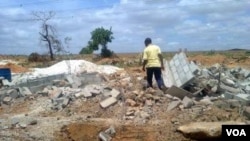 Demolições em Viana, Luanda, Angola (Foto de Arquivo