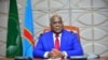 Président Félix Tshisekedi à son bureau, Kinshasa, 23 octobre 2020. (Twitter/Présidence RDC)