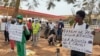 Angola Uige manifestacao