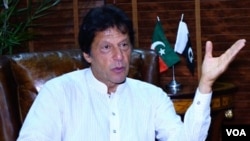 د پاکستان د تحریک انصاف گوند مشر عمران خان