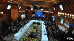 La cumbre de Unasur en Bariloche convocó a los ministros para una reunión.