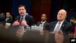 James Comey ratificó en su testimonio a los legisladores lo dicho en un blog el domingo por la noche: que el Departamento de Justicia no intentaba sentar un precedente al pedir a una corte que le dé acceso a un teléfono. 