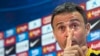 L'entraîneur Luis Enrique du FC Barcelone toujours optimiste