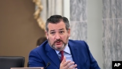 Sen. Ted Cruz, R-Texas, is one of the 11 U.S. lawmakers and nonprofit leaders sanctioned by China on Aug. 10, 2020. 
