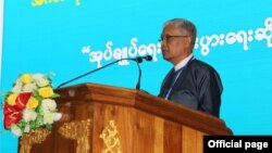 အဂတိတိုက်ဖျက်ရေး ဥက္ကဌ ဦးအောင်ကြည် 