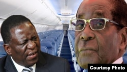 Mugabe and Emmerson Mnangagwa