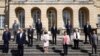 Foto de familia de los ministros de finanzas del G-7 reunidos en Lancaster House en Londres, Gran Bretaña, el 5 de junio de 2021.