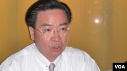 新任民進黨駐美代表吳釗燮(美國之音張蓉湘)