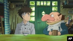 ภาพจากการ์ตูนแอนิเมชั่นญี่ปุ่น 'The Boy and the Heron' (ภาพจาก GKIDS) 