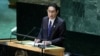 일 총리 “김정은과 언제든 조건없이 만날 것...안보리 개혁 시급” 