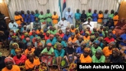 Buhari yabanje kwakira abakobwa ba Chibok barekuwe n'umutwe wa Boko Haram