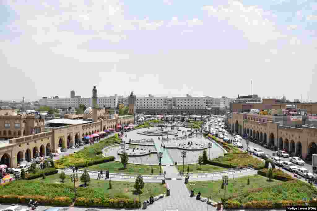 Erbil Kalesi’nden görünüm.