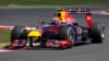 Mark Webber, pilote australien de Red Bull, au Grand Prix de Formule 1 sur le circuit de Silverstone, le 30 juin 2013, en Angleterre.