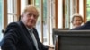 Perdana Menteri Inggris Boris Johnson menghadiri acara makan siang dengan para pemimpin negara anggota G7 di Schloss Elmau, Kuren, Jerman, pada 26 Juni 2022. (Foto: Pool via Reuters/Kenny Holston)
