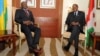 Le président burundais Pierre Nkurunziza et son homologue rwandais Paul Kagame, 5 avril 2011.